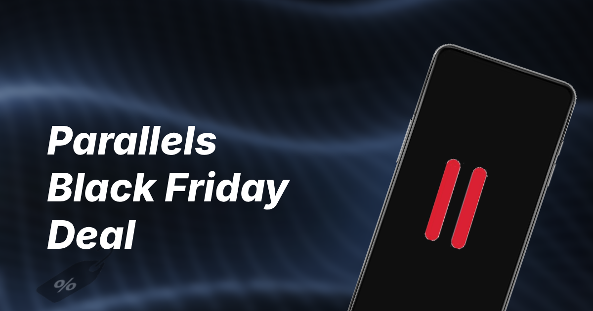 parallels black friday deal